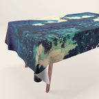 Under the Rain in Doyi - Nature Landscape Tablecloth Gallery Image 1