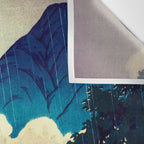 Under the Rain in Doyi - Nature Landscape Wall Tapestry Gallery Image 3