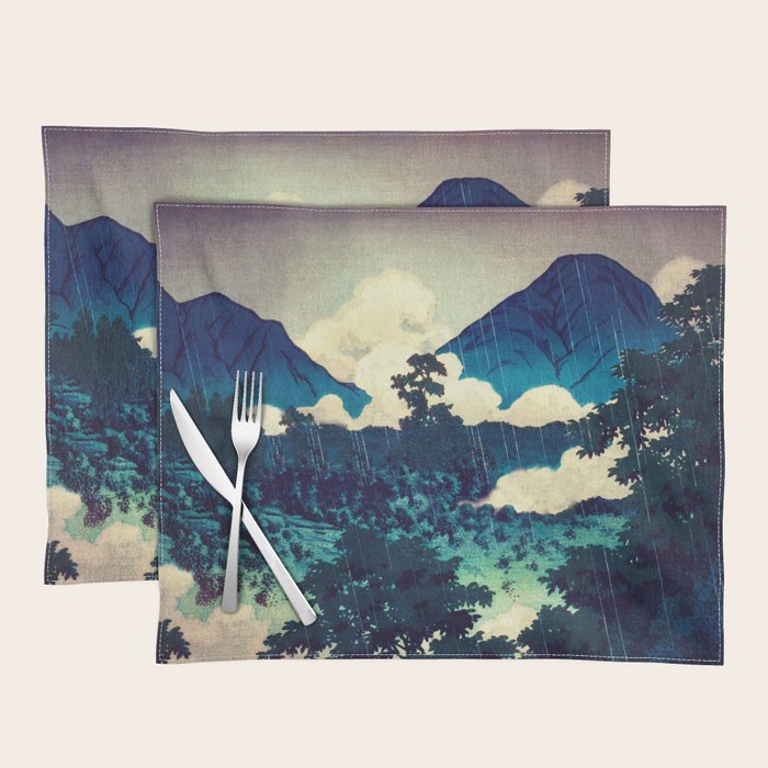 Under the Rain in Doyi - Nature Landscape Placemat Gallery Image 1