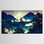 Under the Rain in Doyi - Nature Landscape Tablecloth Gallery Image 2