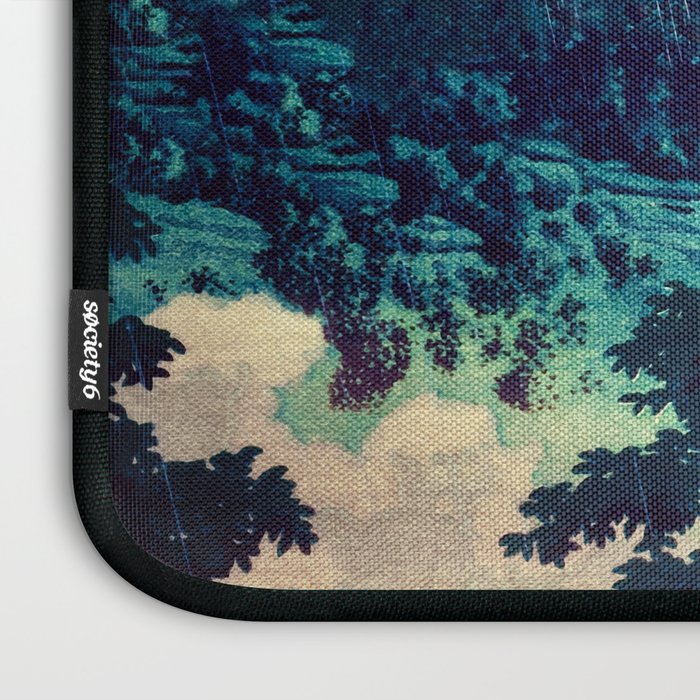 Under the Rain in Doyi - Nature Landscape Laptop Sleeve Gallery Image 3