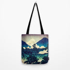 Under the Rain in Doyi - Nature Landscape Tote Bag Gallery Image 2
