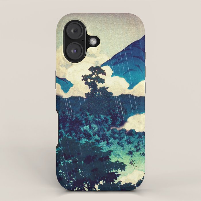 Under the Rain in Doyi - Nature Landscape iPhone Case Gallery Image 1