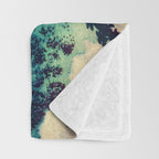 Under the Rain in Doyi - Nature Landscape Throw Blanket Gallery Image 3