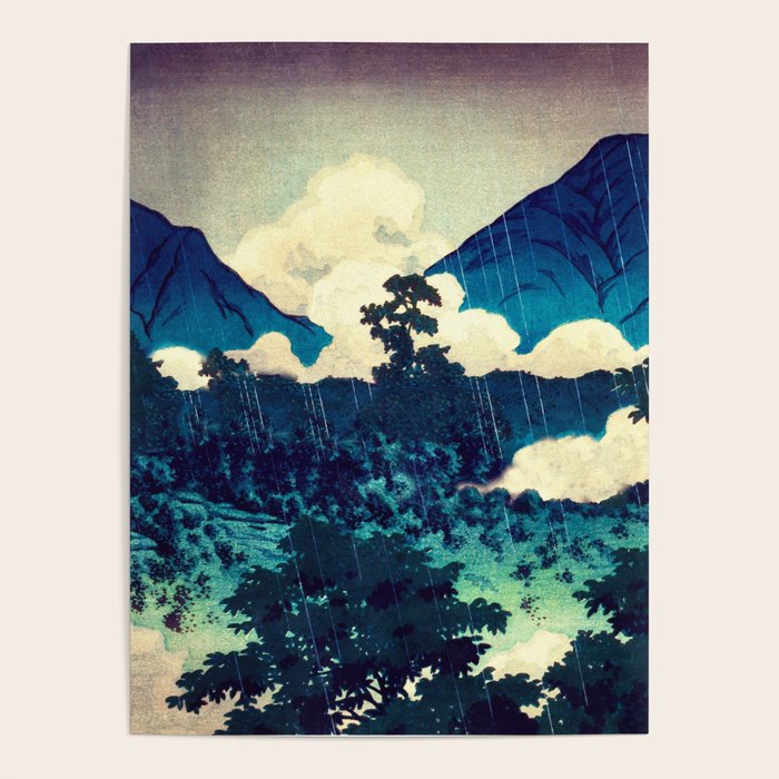 Under the Rain in Doyi - Nature Landscape Poster Gallery Image 1