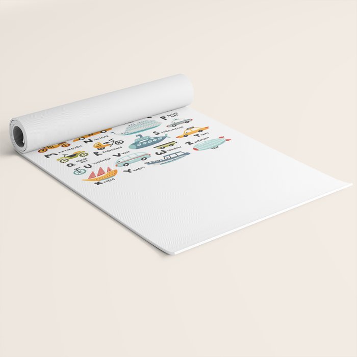 Beep Beep Alphabet Yoga Mat Gallery Image 2