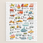 Beep Beep Alphabet Jigsaw Puzzle Gallery Image 1