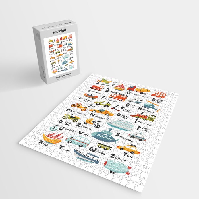 Beep Beep Alphabet Jigsaw Puzzle Gallery Image 2