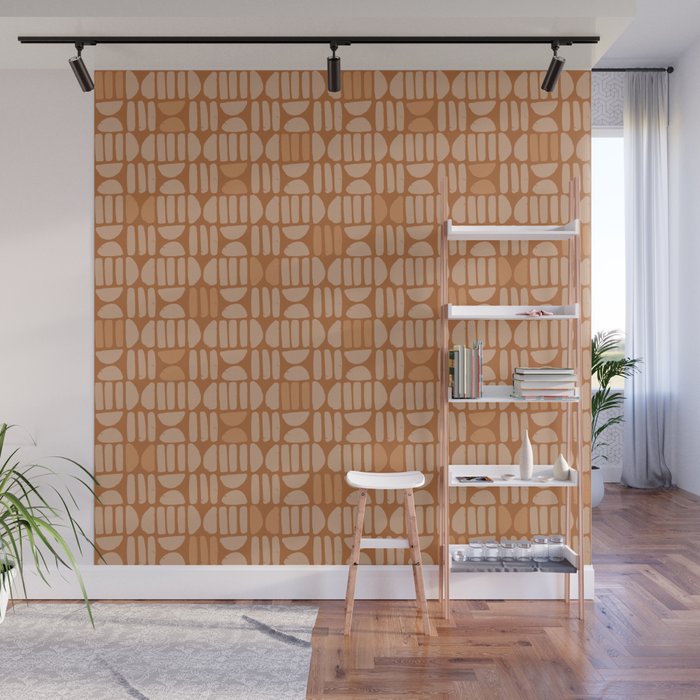 Bold Minimalism . Copper Wall Mural Gallery Image 1