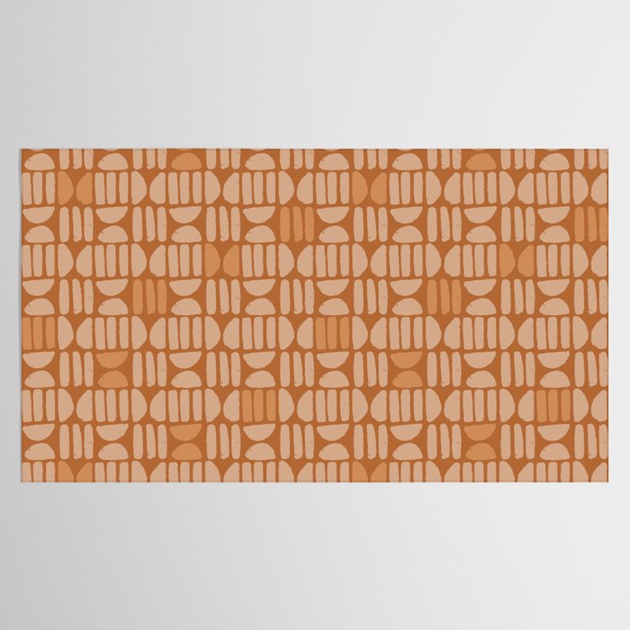 Bold Minimalism . Copper Tablecloth Gallery Image 2