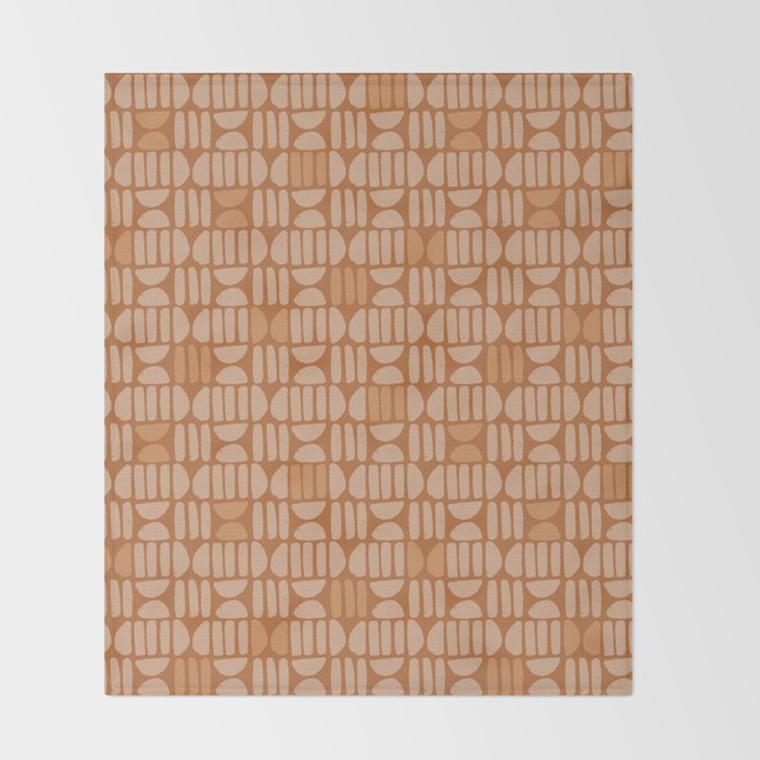 Bold Minimalism . Copper Throw Blanket Gallery Image 2