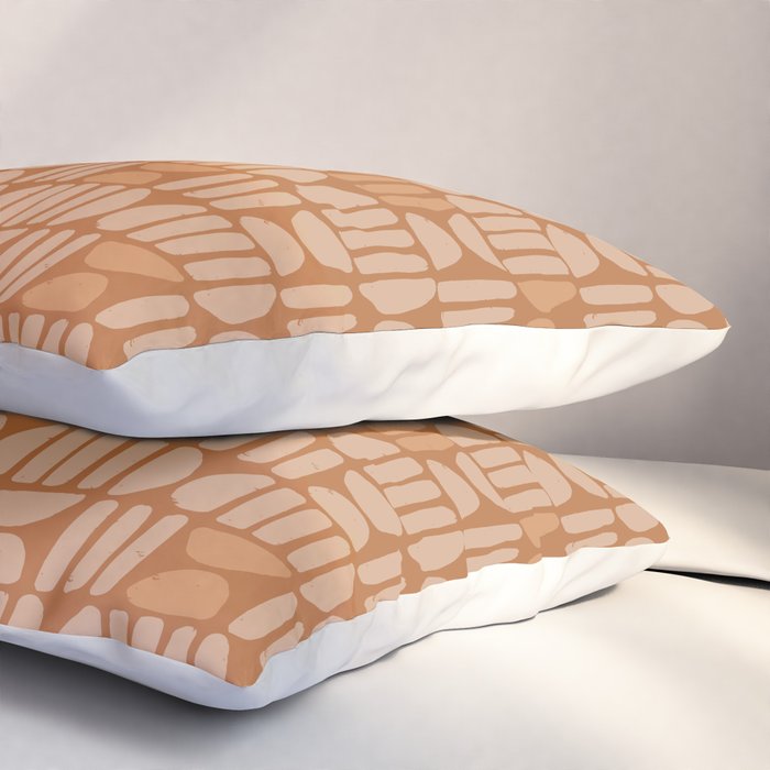 Bold Minimalism . Copper Pillow Sham Gallery Image 3