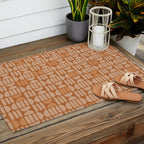 Bold Minimalism . Copper Outdoor Rug Gallery Image 2