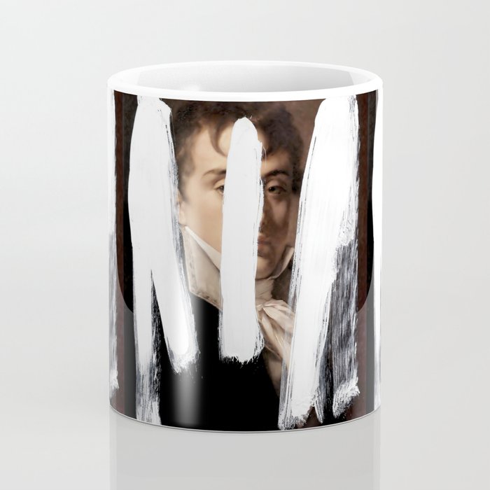 Brutalized Portrait of a Gentleman 2 Coffee Mug Gallery Image 4