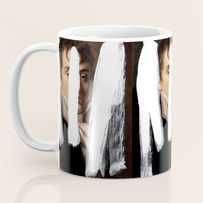 Brutalized Portrait of a Gentleman 2 Coffee Mug Gallery Image 3