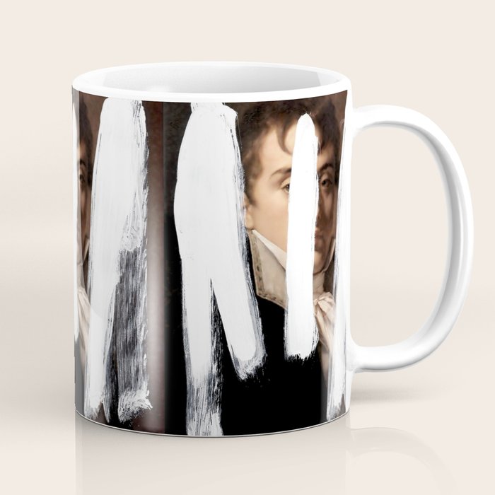 Brutalized Portrait of a Gentleman 2 Coffee Mug Gallery Image 1
