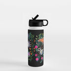Mantis and Moth Cactus Flower Water Bottle Gallery Image 1