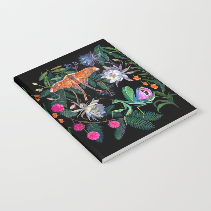 Mantis and Moth Cactus Flower Notebook Gallery Image 2