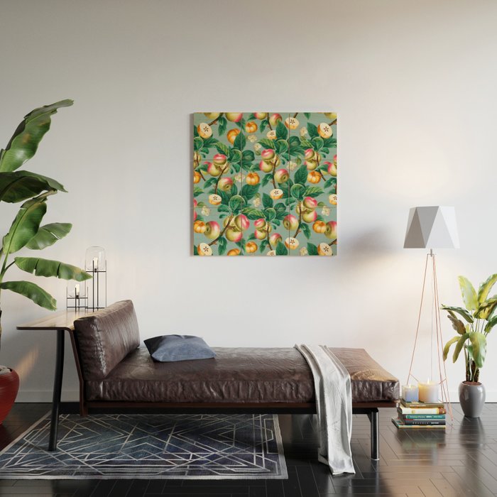 Spring Summer 2022 Fruits Pattern Wood Wall Art Gallery Image 2