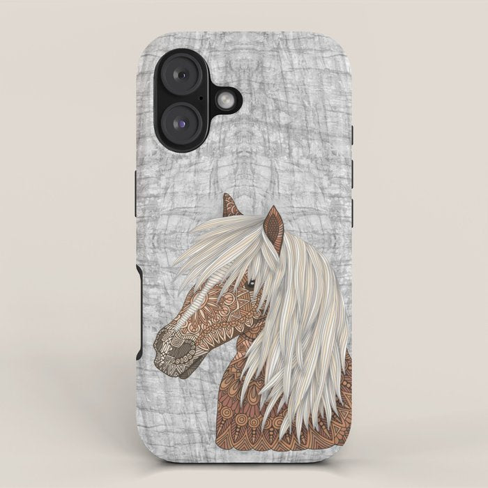 Haflinger Horse iPhone Case Gallery Image 1