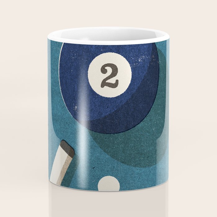 BILLIARDS / Ball 2 Coffee Mug Gallery Image 4