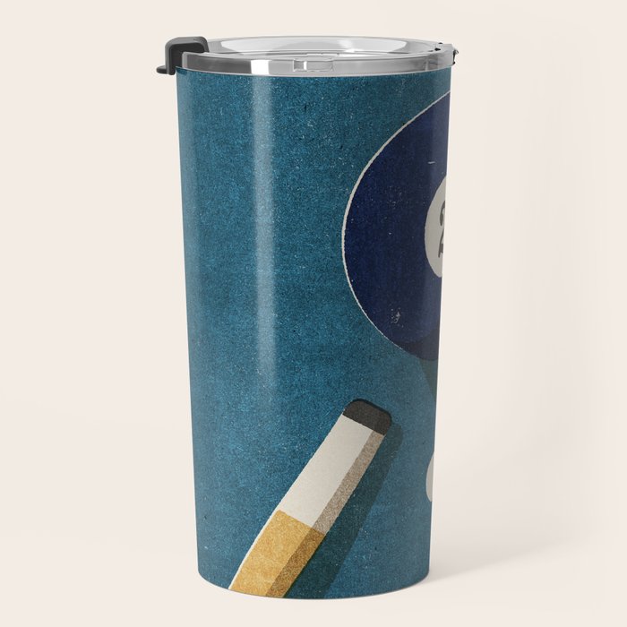 BILLIARDS / Ball 2 Travel Mug Gallery Image 3