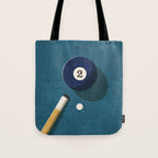 BILLIARDS / Ball 2 Tote Bag Gallery Image 1