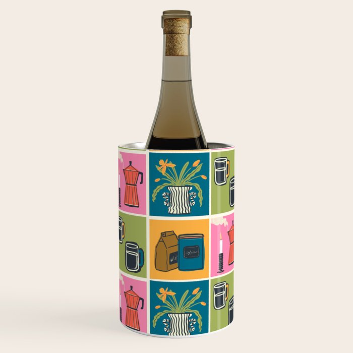 Morning Coffee Essentials Still Life Wine Chiller Gallery Image 3