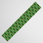 Abstract Fir Trees and Pine Cones Table Runner Gallery Image 3