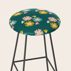 Blooming Flower - Green  Stool Gallery Image 2