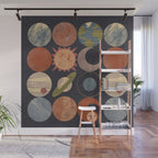 Home System Grid Wall Mural Gallery Image 1