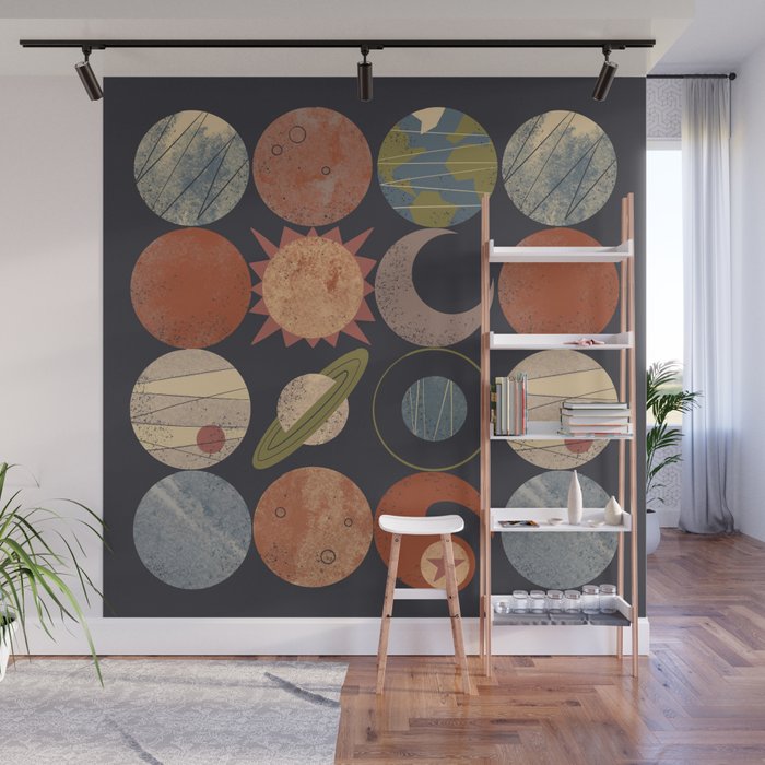 Home System Grid Wall Mural Gallery Image 1