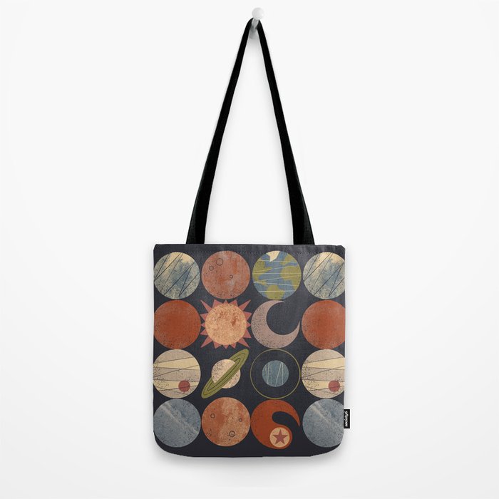 Home System Grid Tote Bag Gallery Image 2