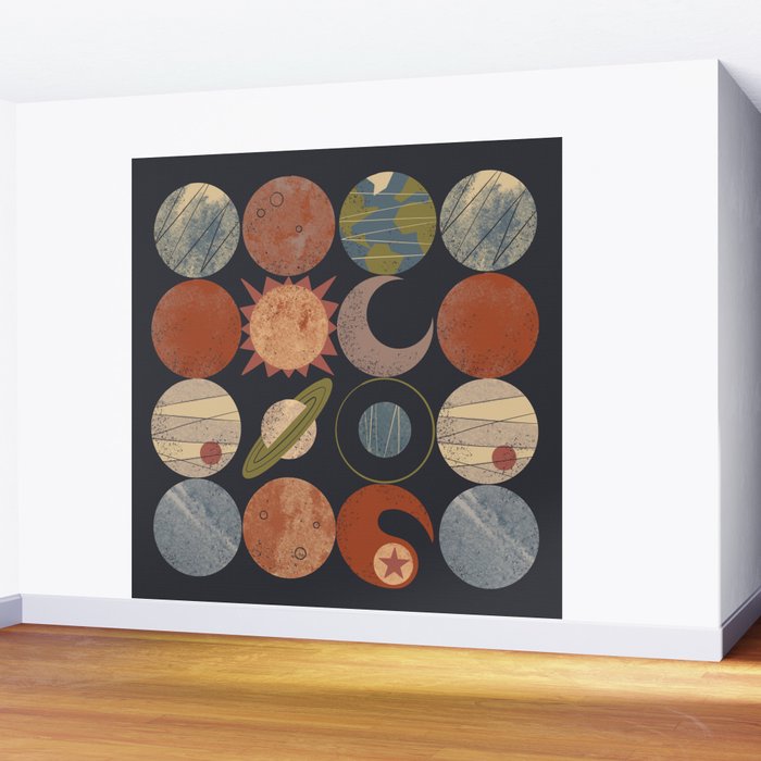 Home System Grid Wall Mural Gallery Image 2
