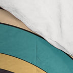 Geometric Abstraction Rainbow Comforter Gallery Image 4