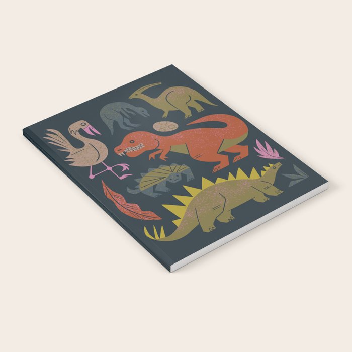 Jurassic Friends (Dark) Notebook Gallery Image 2