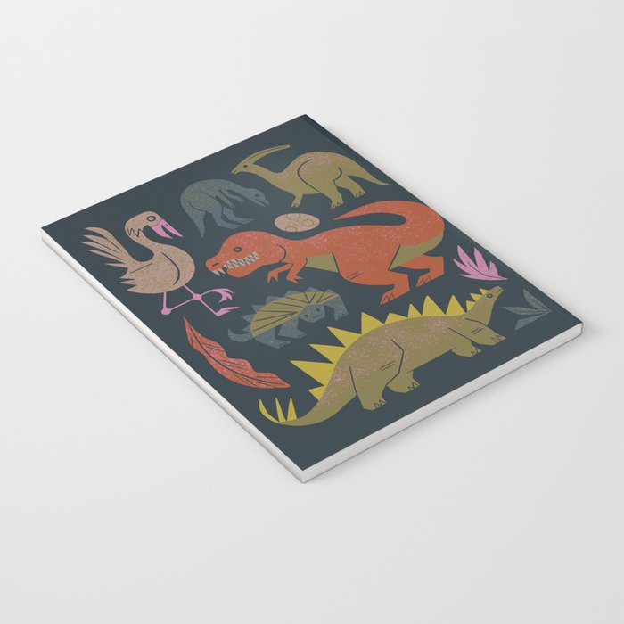 Jurassic Friends (Dark) Notebook Gallery Image 3