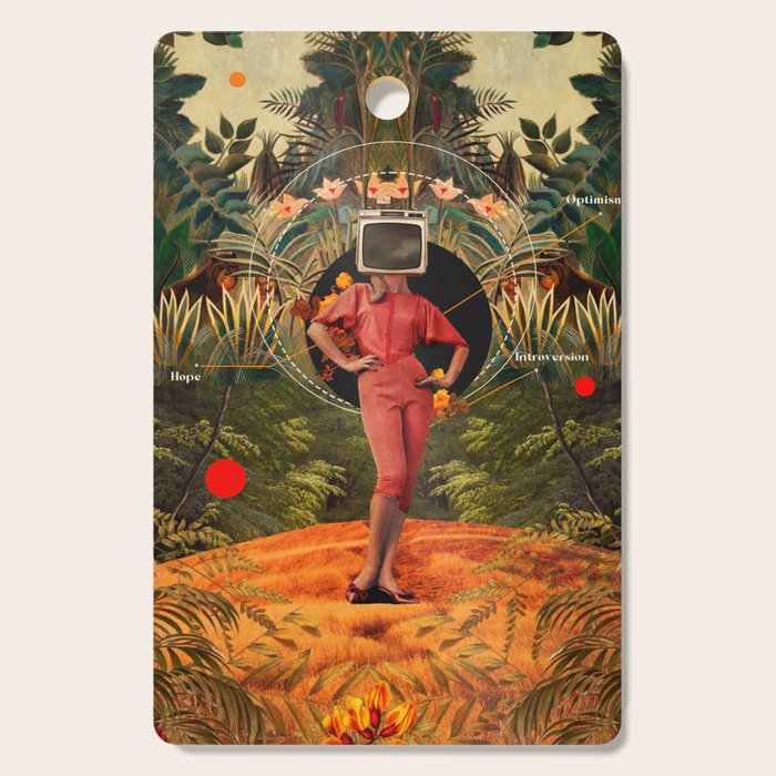 Her hopes never end Cutting Board Gallery Image 1