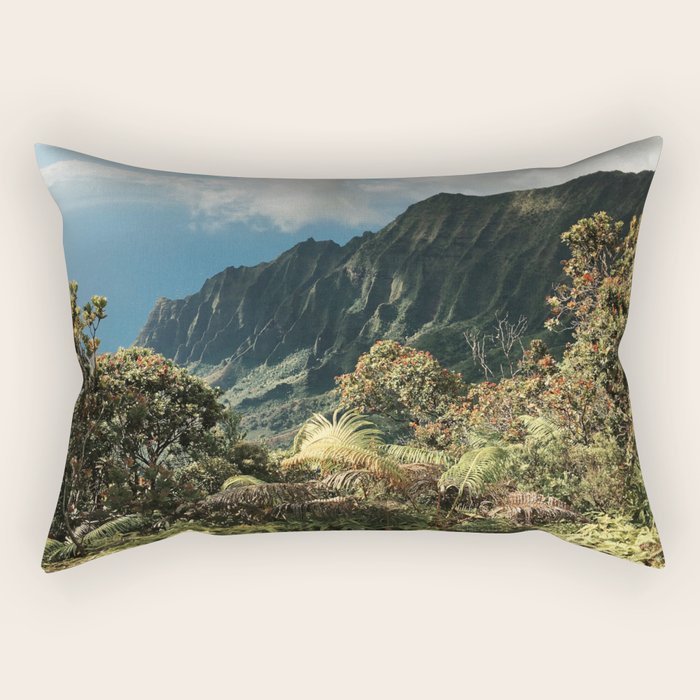 Puu O Kila Rectangular Pillow Gallery Image 1