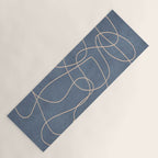 Abstract line art 256 Yoga Mat Gallery Image 1