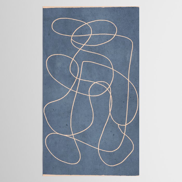 Abstract line art 256 Tablecloth Gallery Image 2