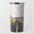Lost Highway - Iceland Landscape, Travel Photography Travel Mug Gallery Image 1
