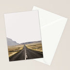 Lost Highway - Iceland Landscape, Travel Photography Stationery Card Gallery Image 2