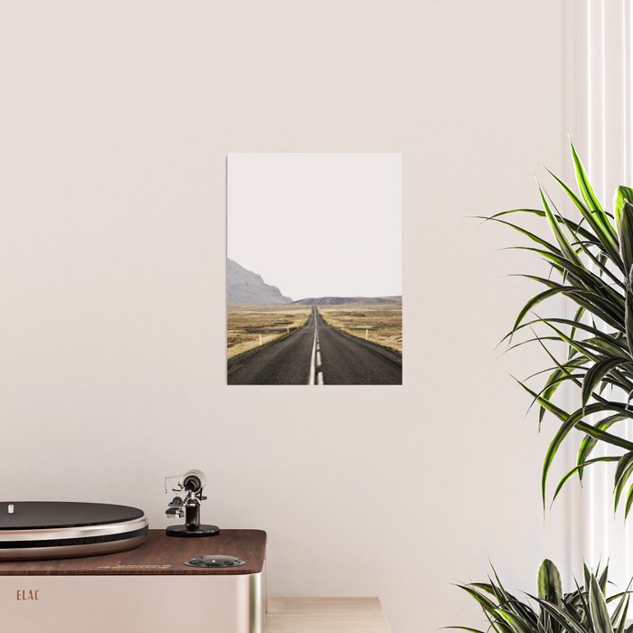 Lost Highway - Iceland Landscape, Travel Photography Poster Gallery Image 2
