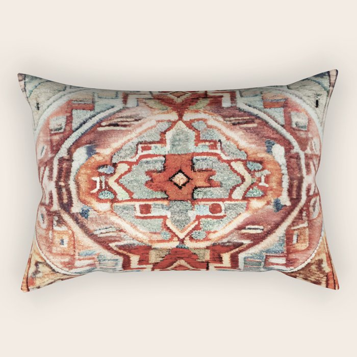 Aesthetic Boho Eclectic Rectangular Pillow Gallery Image 1