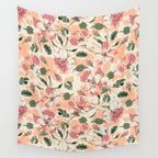 Modern tropical garden PF01 Wall Tapestry Gallery Image 4