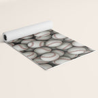 Baseballs Yoga Mat Gallery Image 2
