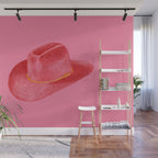 Red Stetson Wall Mural Gallery Image 1