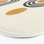 Mid century modern - arch suns Bath Mat Gallery Image 3