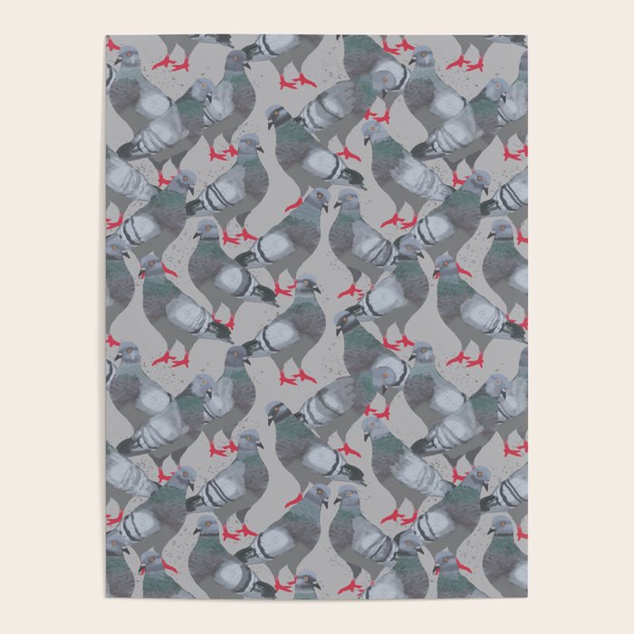 City Pigeons Poster Gallery Image 1